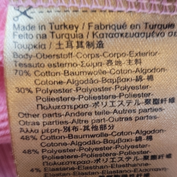 Scotch & Soda Pink Cropped Sweatshirt - Size L - Picture 14 of 16